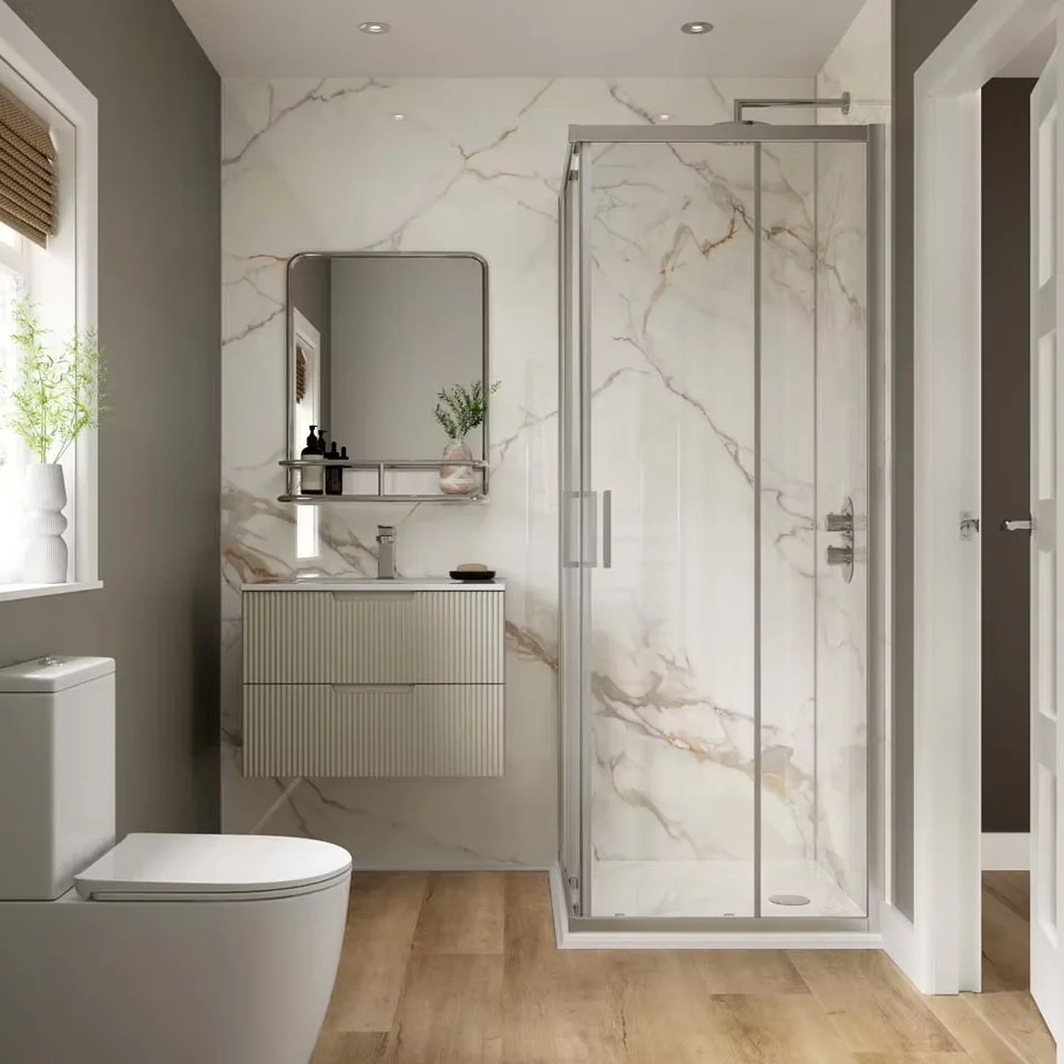Corinthia Gloss wall panel room setting