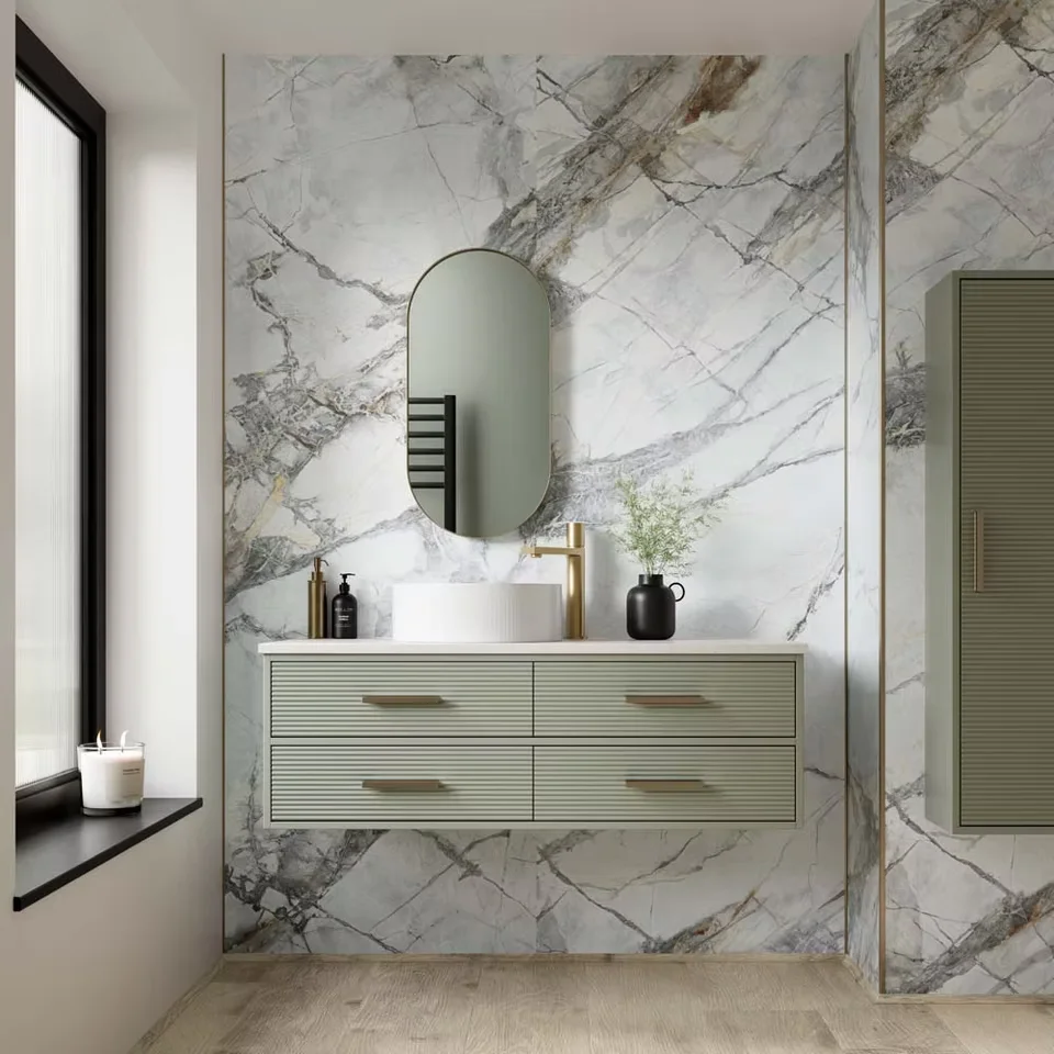 Fuji wall panel room setting